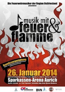 Musik mit Feuer und Flamme